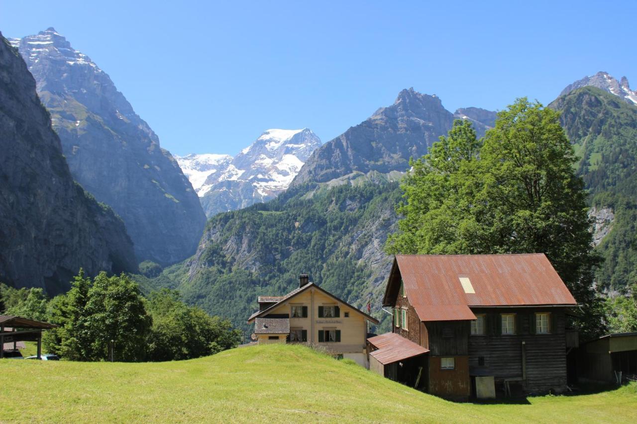 فندق Berggasthaus Obbort Linthal المظهر الخارجي الصورة